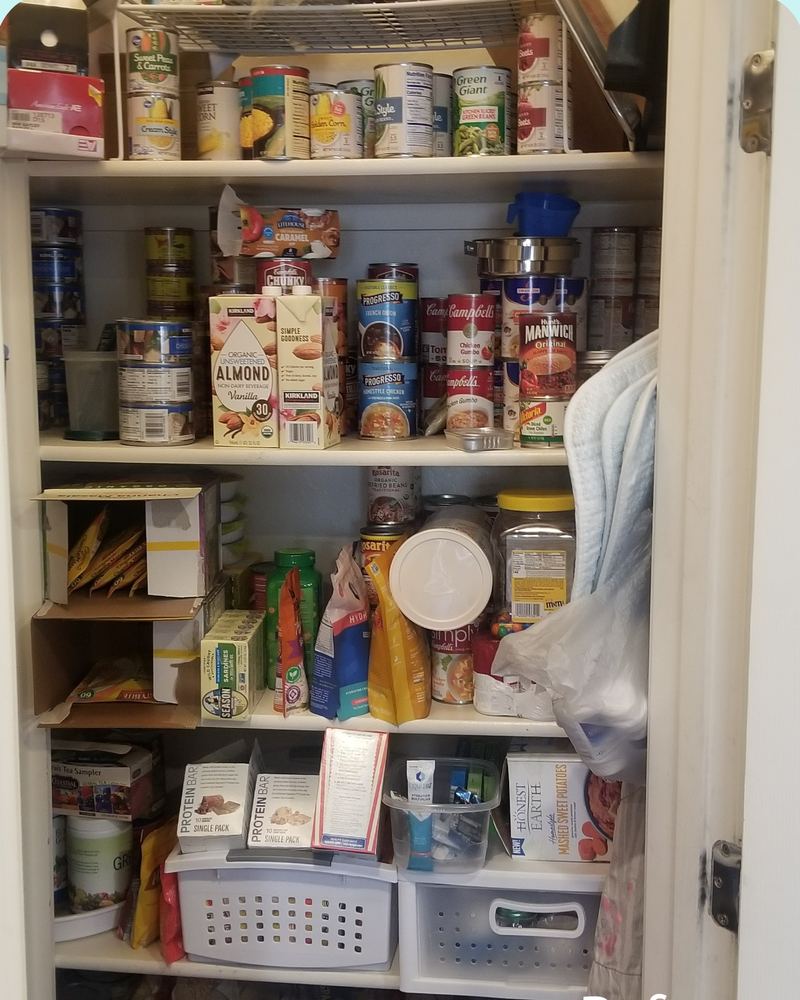 Pantry, before